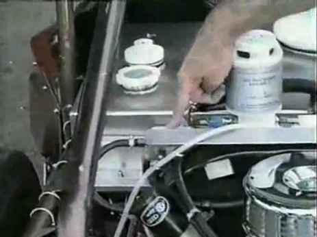 Electronic meter mixing exhaust gases